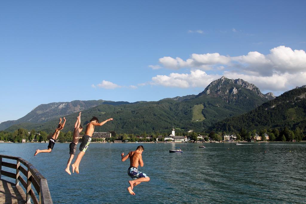 Seethurn Hotel Strobl Exterior foto