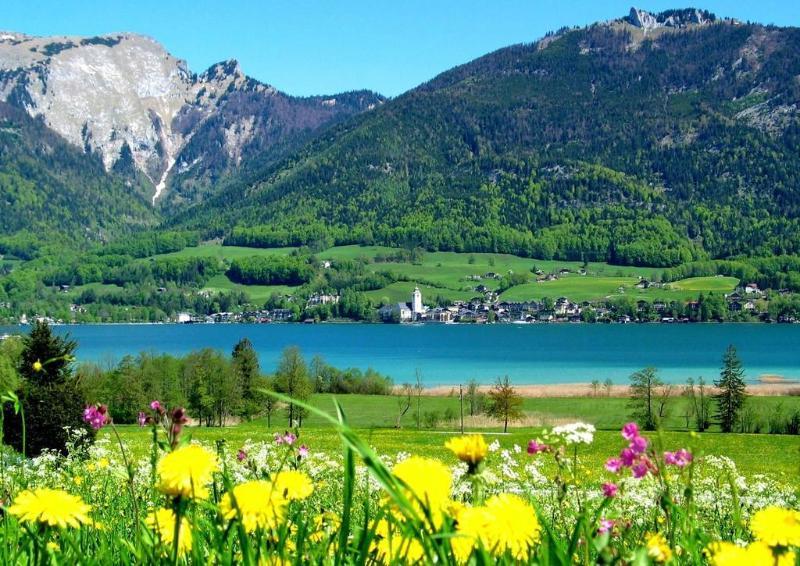 Seethurn Hotel Strobl Exterior foto